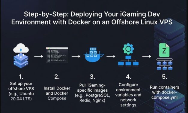 Step-by-Step: Deploying Your iGaming Dev Environment with Docker on an Offshore Linux VPS (2026 Edition)