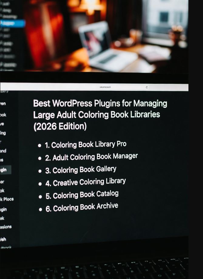 Best WordPress Plugins for Managing Large Adult Coloring Book Libraries (2026 Edition)